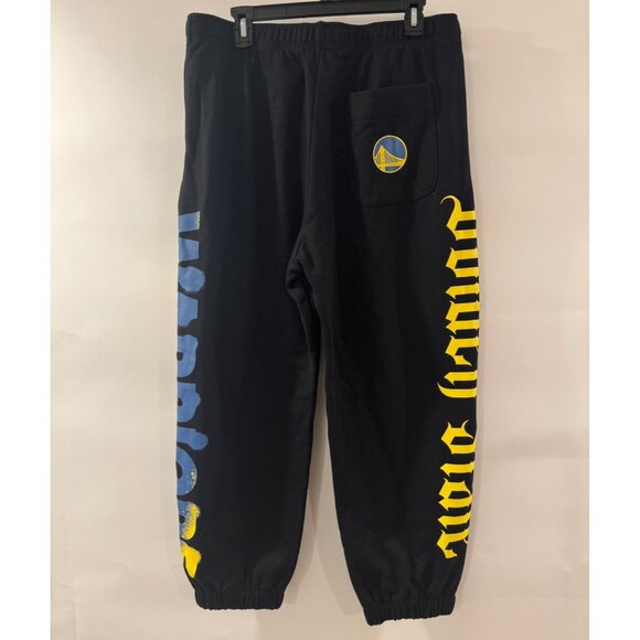Golden State Warriors Joggers Sweatpants Black L - Picture 3 of 5